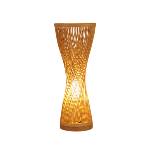 Natural Design Table Lamp: Cozy and Elegant Lighting Piece