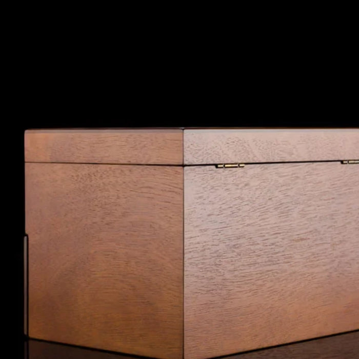 Vintage Ash Wood Watch Box With Pocket 20 Slots