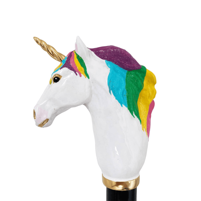 Unique Exclusive Design Pretty Unicorn Handle Pink Umbrella