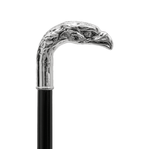 Luxury Fashionable Walking Cane, Silver Eagle Handle