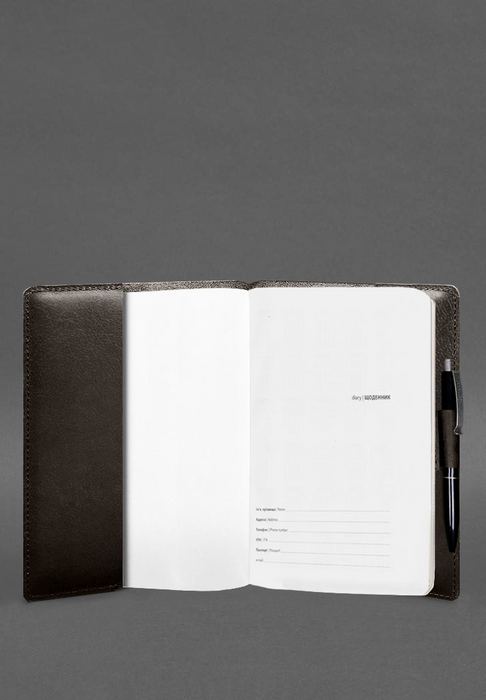 Exclusive Stylish Leather Bound Notebook A5 with Cover