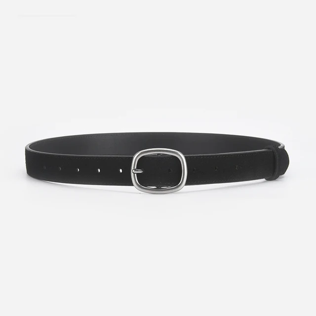 Classic Suede Genuine Leather Women's Belt