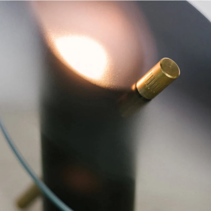 Modern UFO-Inspired Table Lamp with a Futuristic Design