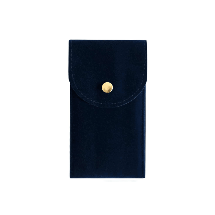 Green Unique Single Slot Fabric Watch Pouch