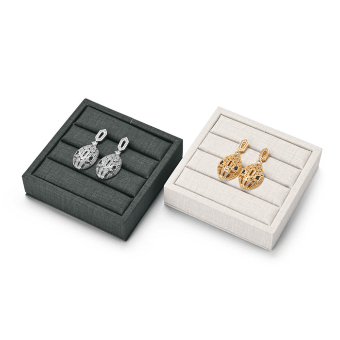 PU Leather Fabric Ring Case Home Decor