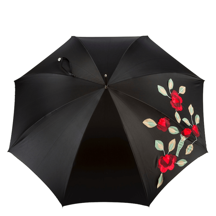 Red Roses Spanish-Feel Double Cloth Umbrella Luxury