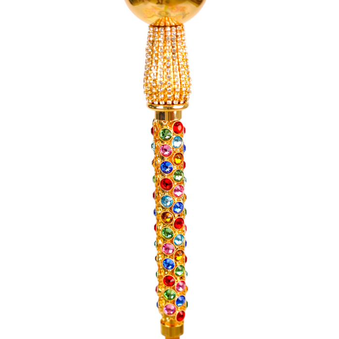 Exclusive Colorful Design Umbrella with Crystals - Limited Collection