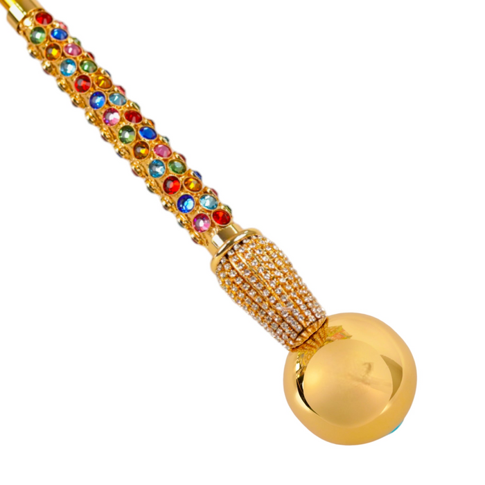 Exclusive Colorful Design Umbrella with Crystals - Limited Collection