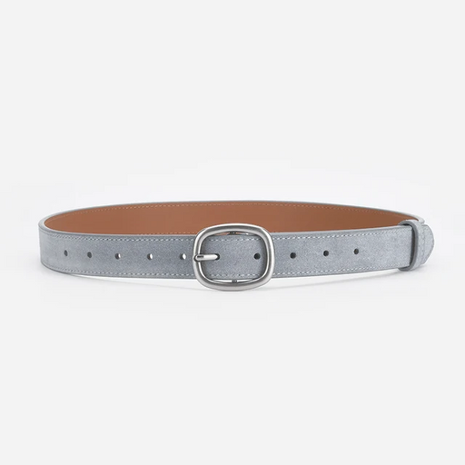 Classic Suede Genuine Leather Women's Belt