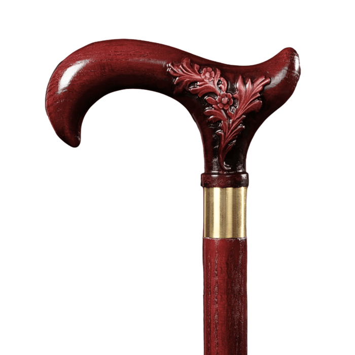 Wooden Walking Cane for Women Ladies, Mom, Grandma