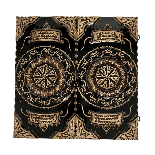 Luxury Backgammon Set Handcrafted Wooden Board