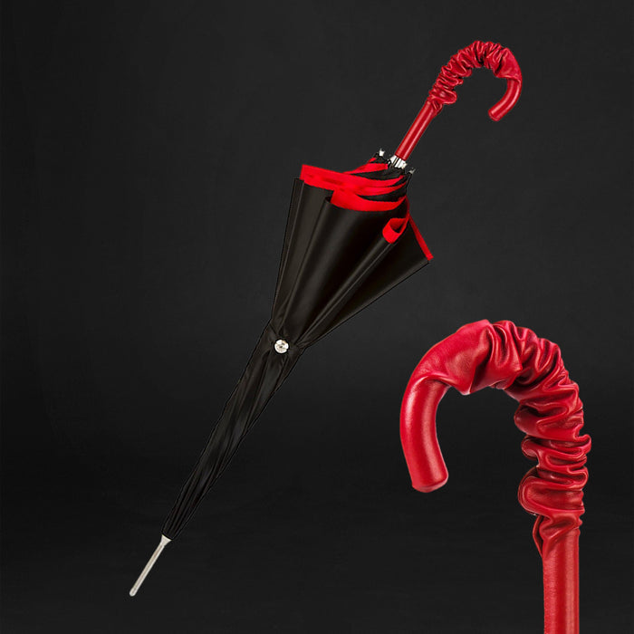 Red Roses Spanish-Feel Double Cloth Umbrella Luxury