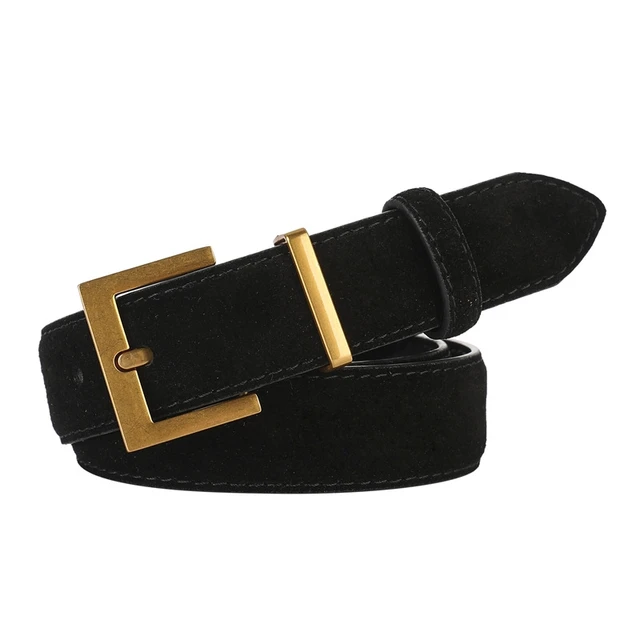 Trendy Stylish Double Genuine Leather Belt for Women