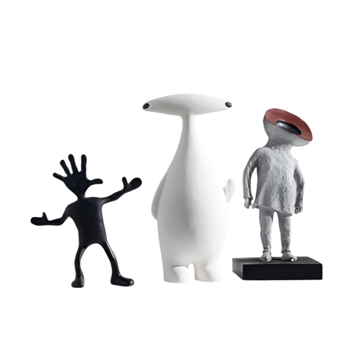 Scandinavian Minimalist Abstract Resin Statue