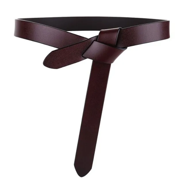 Decorative Elegant Genuine Leather High-Quality Belt for Women