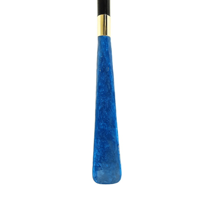 Peacock Shoehorn with Enamel Finish