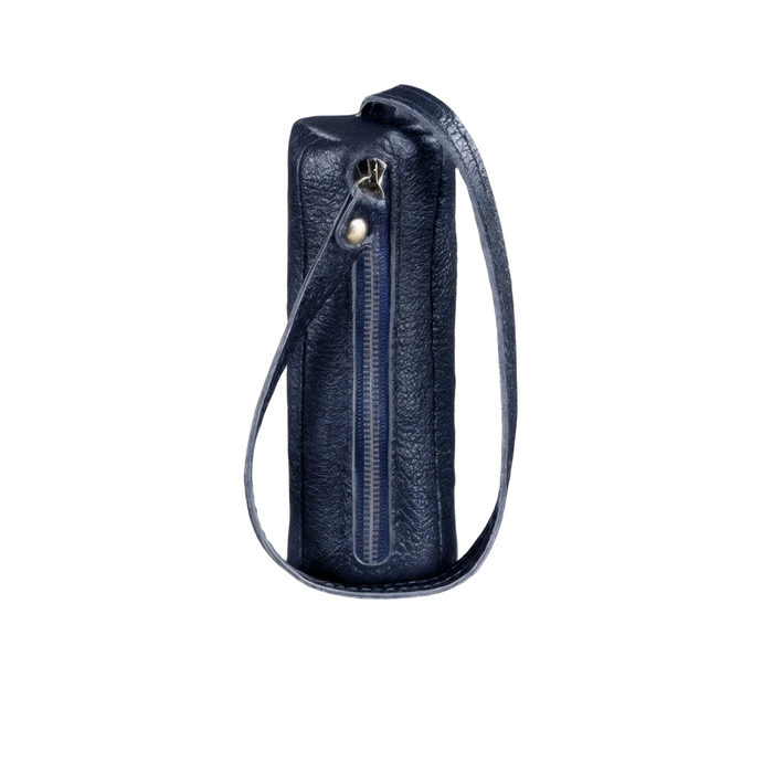 Handcrafted Leather Tube Key Case – Stylish Practical Key Organizer
