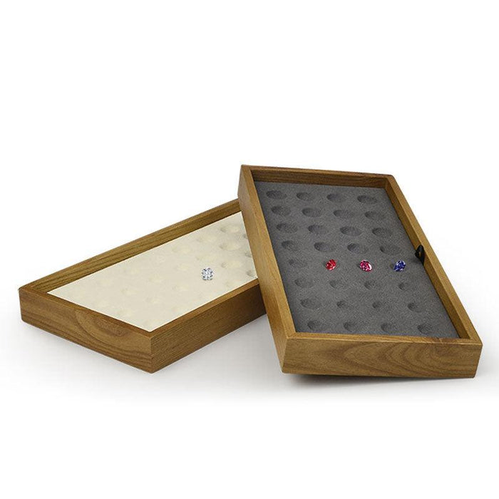 Wood Necklace Display for Diamond & Gemstone Jewelry