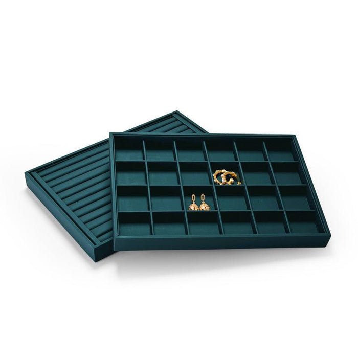 Luxury PU Leather Jewelry Display Tray