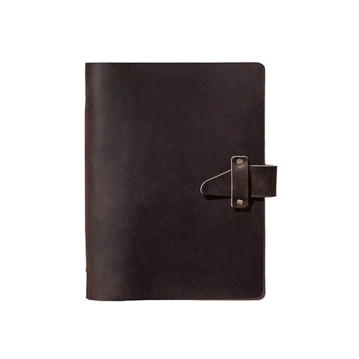 Unique Brown Vintage Leather Journal - A5 Size