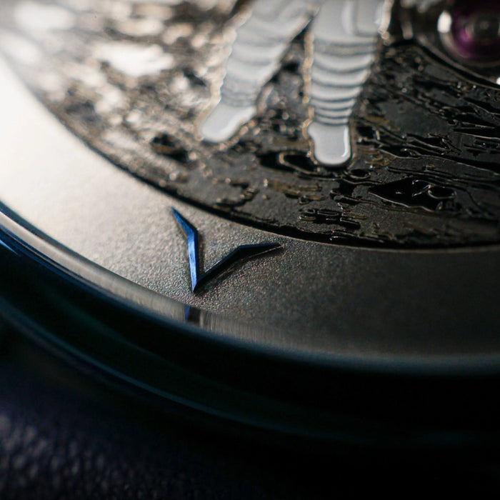 Artisan Skeleton Moon Watch – Apollo 11 Steampunk Handmade