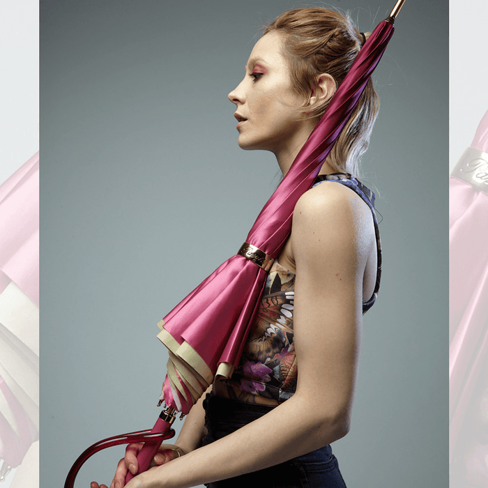 Large Umbrella Windproof - Stick Designer Umbrella for Women