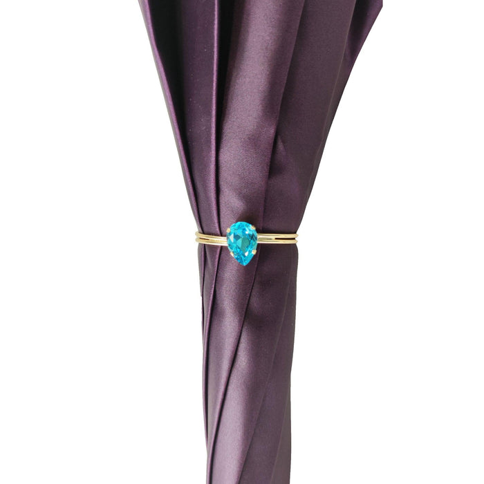 Luxury Beautiful Umbrella with Amethyst Crystals