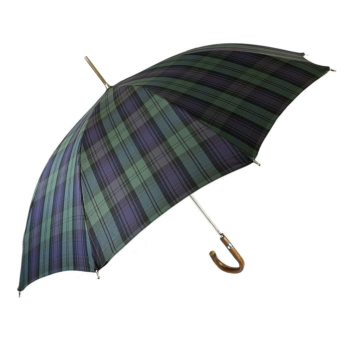 Stylish and Durable Design Men's Sporty Tartan Umbrella