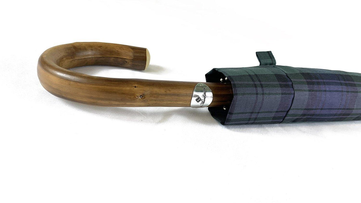Stylish and Durable Design Men's Sporty Tartan Umbrella
