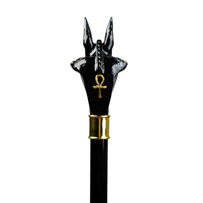 Luxury Italian Umbrella Anubi - Carbon Fiber & 24K Gold Handle