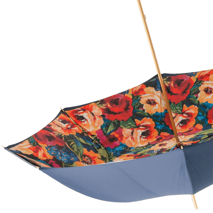 High-Quality Women Rain Umbrella, Brass Handle Handcrafted