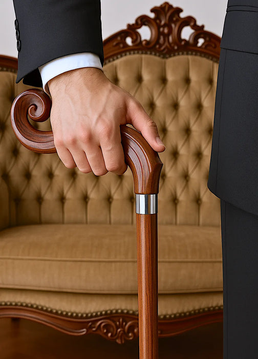 Artisan Violin Walking Cane – Handmade for Music Enthusiasts