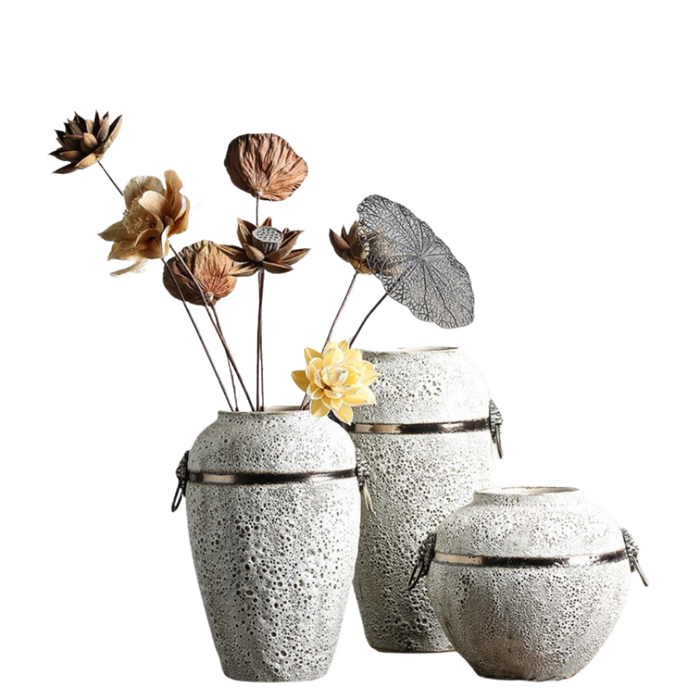 POTTERY Terracotta Ceramic Vases