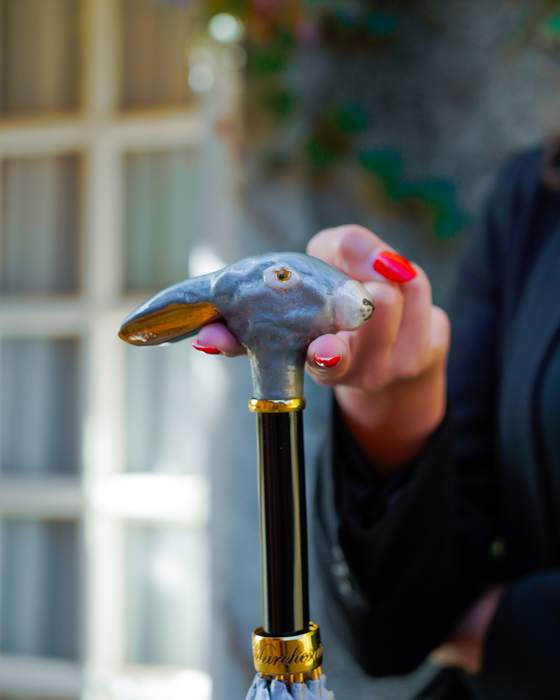 Unique Rabbit Handle Exclusive Design Umbrella