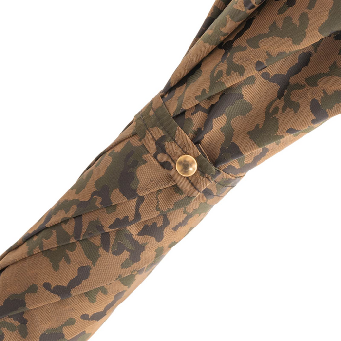 Designer Unique Men's Wolf Handle Khaki Umbrella