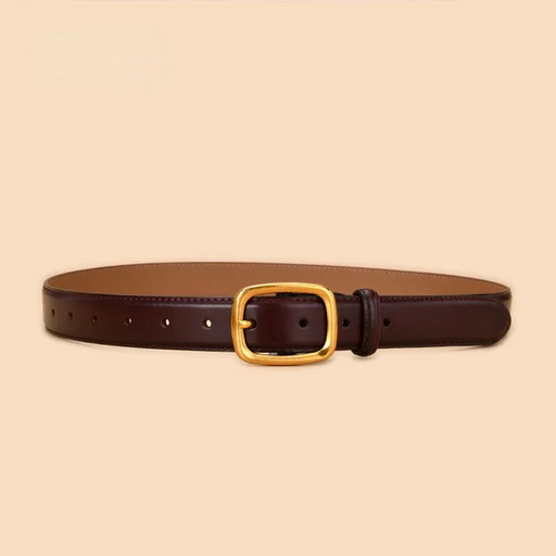High-Quality Designer Vintage Genuine Leather Belt for Women