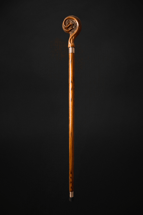Sandworm Dune Modern Unique Walking Cane For Men, Large Handle
