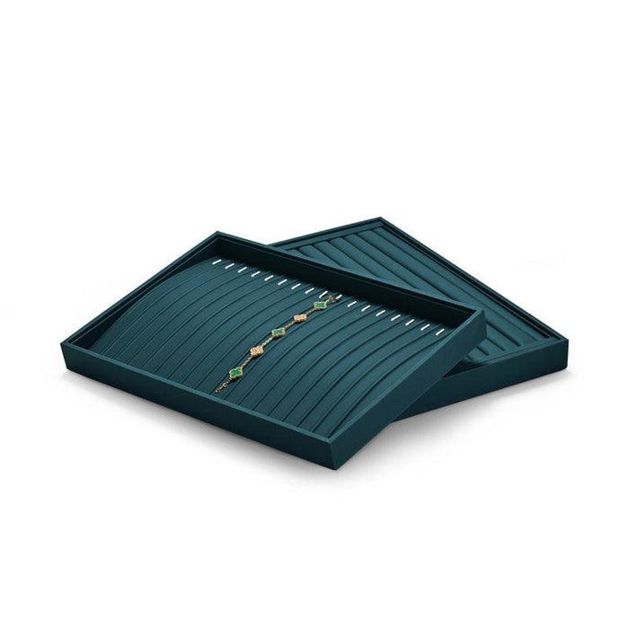 Luxury PU Leather Jewelry Display Tray