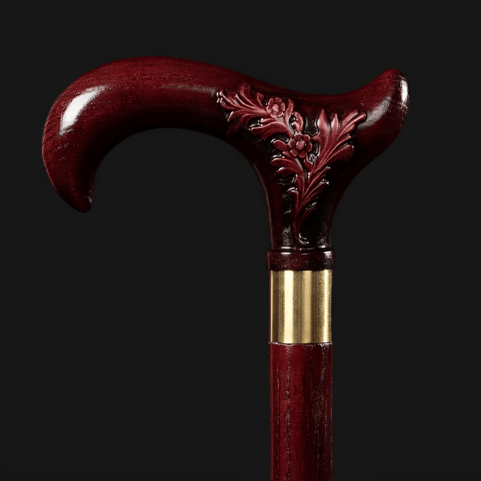 Wooden Walking Cane for Women Ladies, Mom, Grandma