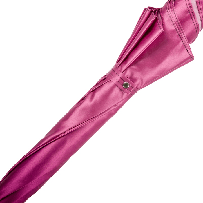 Rebel Pink Woman Umbrella with Fuchsia Swarovski® Skull