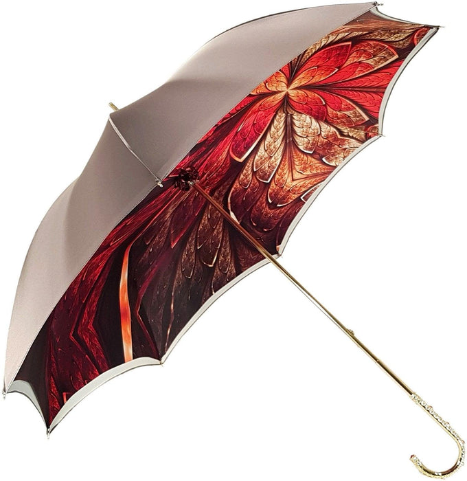 Unique Fantastic Double Canopy Luxury Ladies Umbrella