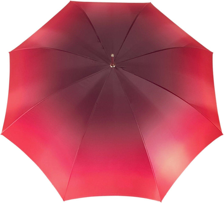 Lovely Flowered Exclusive Red Shade Umbrella