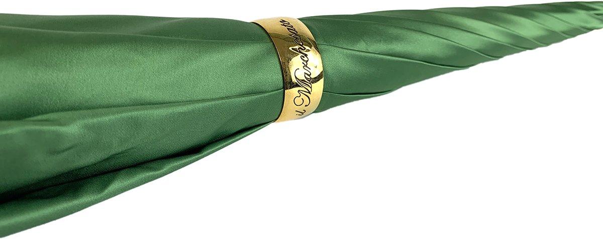 Women's Double Canopy Green Umbrella