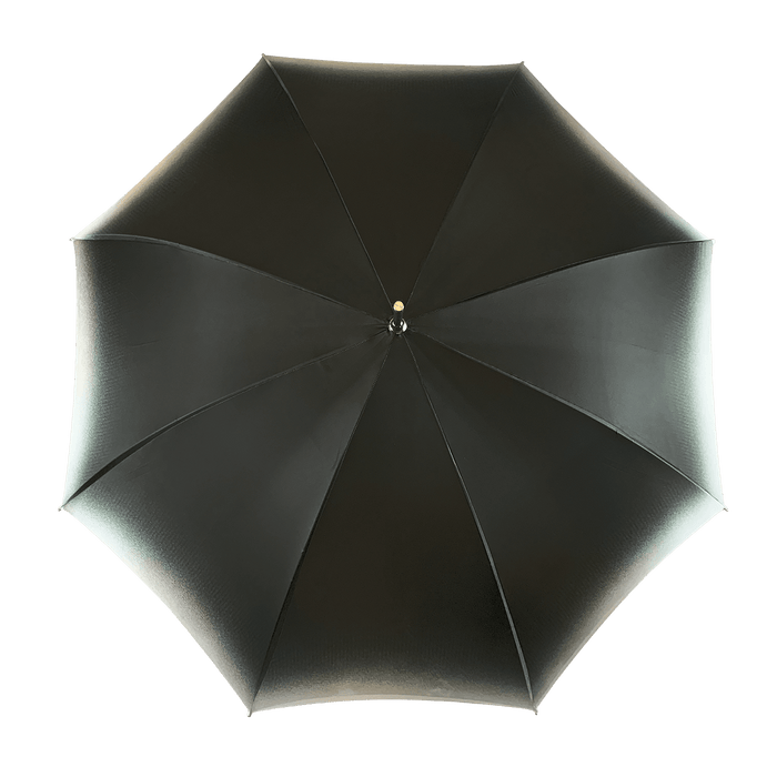 Silvered Umbrella with Anemones and Fuchsia Crystals