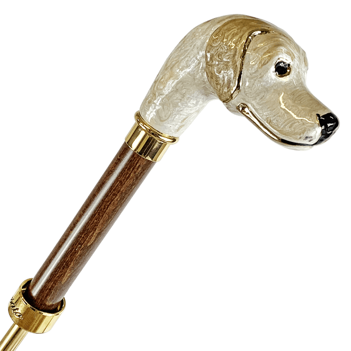 Unique Dog Handle Elegant Umbrella in Animalier Style