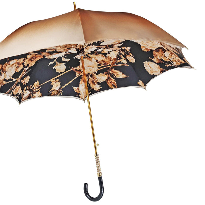 Unique Elegant Ladies Umbrella with Flowered Design