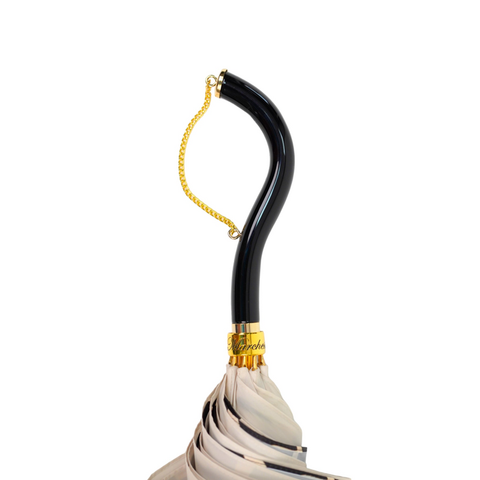 Animalier Interior Simple and Original Black and Cream Umbrella