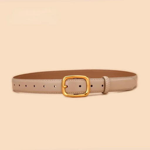 High-Quality Designer Vintage Genuine Leather Belt for Women