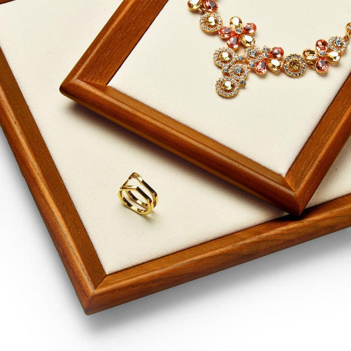 Solid Wood Jewelry Display & Storage Tray P074