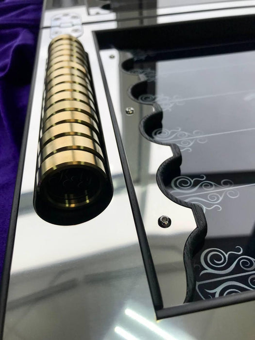 Metal Backgammon "Wolf", 60×30 Cm, Stylish Backgammon Board